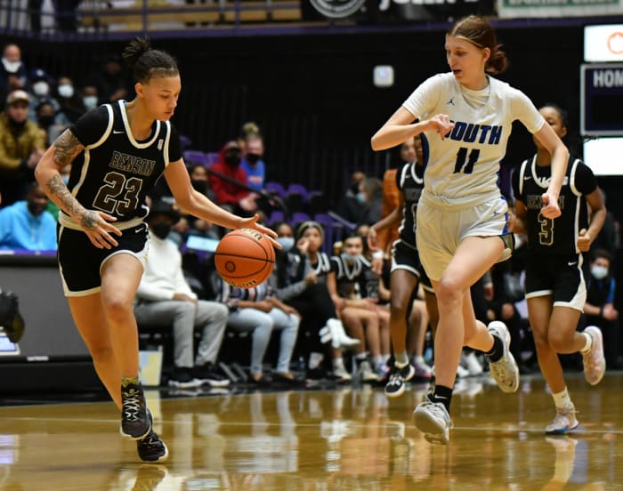 Benson South Medford girls basketball Taylor Balkom 5
